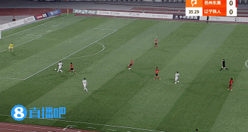 半场-科维奇头球中柱铁人半场0射门 苏州东吴暂0-0辽宁铁人